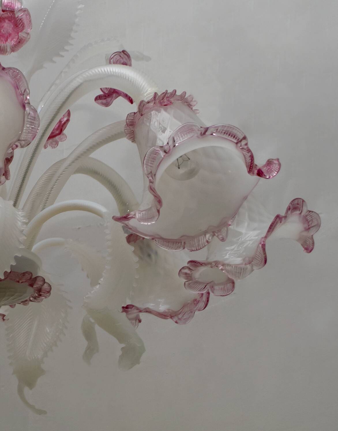 20th Century Modern Venetian Murano Glass Chandelier "Ca'rezzonico", 1960