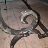 Coffee table  fossilifere top
