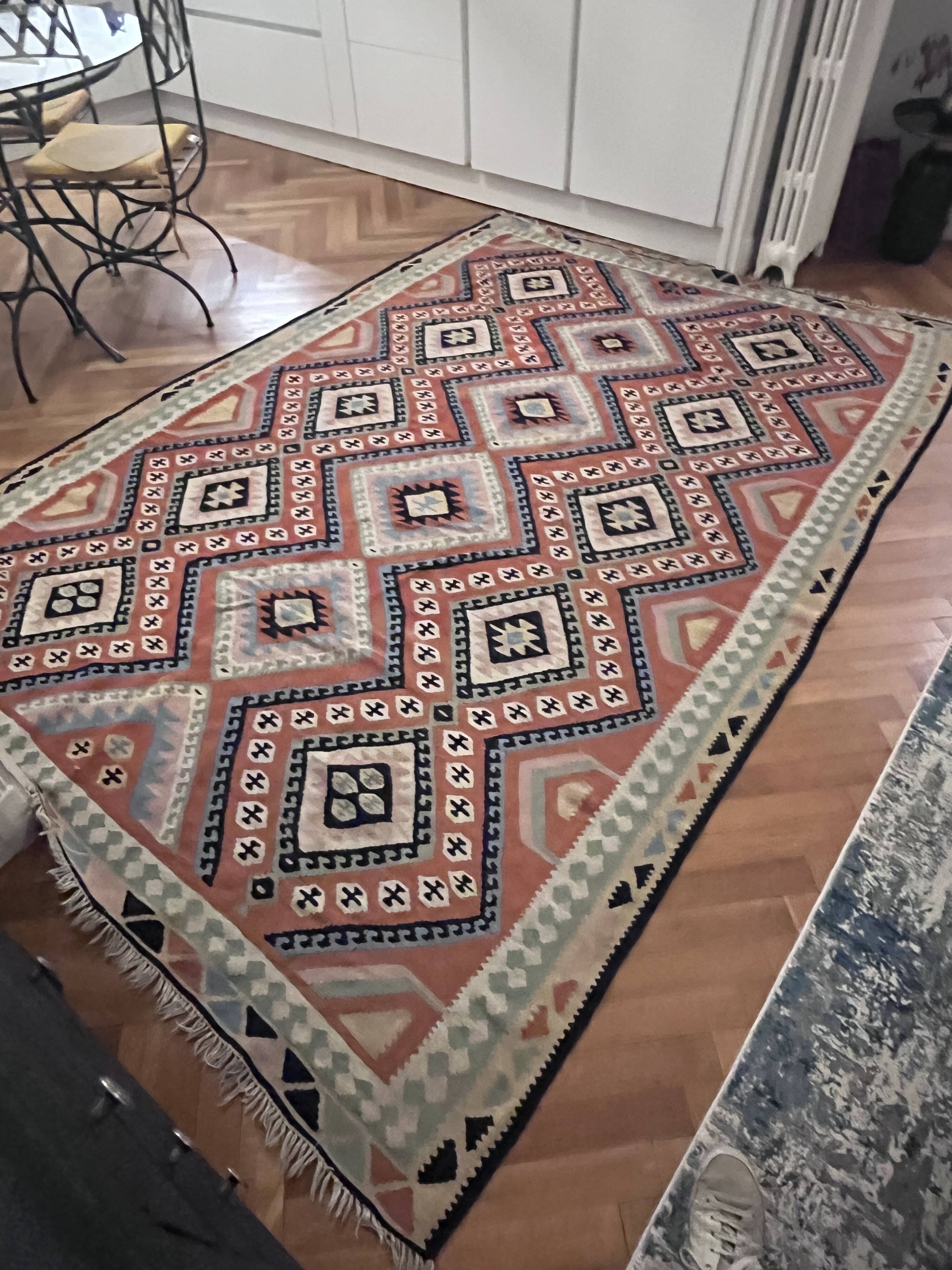 Tapis Kilim afghan artisanal