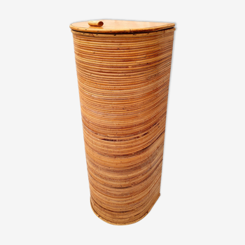 Bamboo bread bin