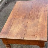 Louis Philippe desk in solid oak from the 19th century.