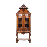 Antique Rococo Showcase, 1880s