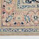 Antique Turkish wool rug in faded floral patterns, 10 x 13 feet.