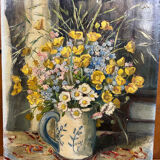 Table bouquet of country flowers