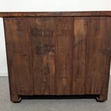 English mahogany chest of drawers circa 1900