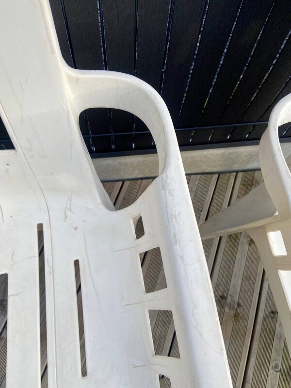 Chaises de jardin Boston de Pierre Paulin