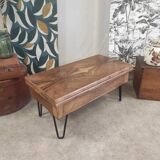 Coffee table, old games table, foldable