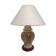 Table lamp foot earthenware decoration old Rouen