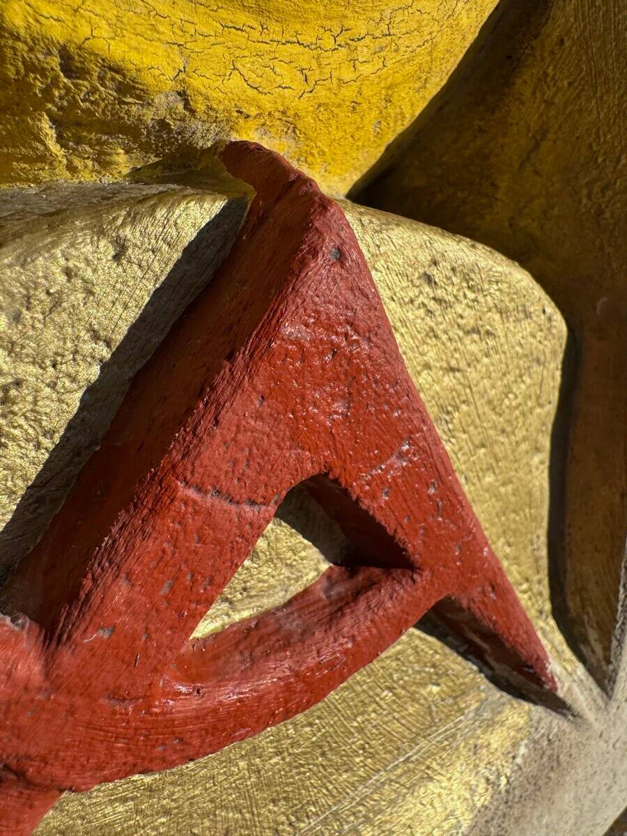 Masonic-style sculpture by Walter De Buck