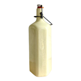 Bottle soliflore glazed stoneware