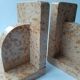 Serre livres art deco marbre