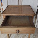 Louis Philippe style walnut side table