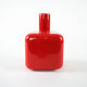 Red ceramic vase, German design, 1990s, manufactured by ASA Selection