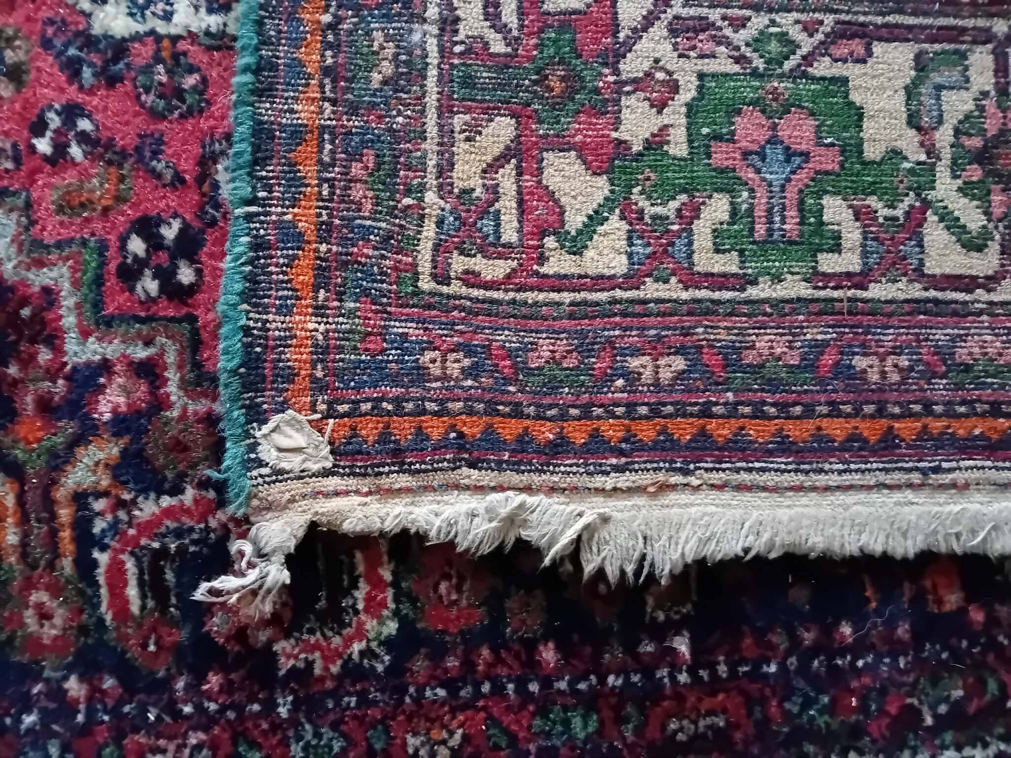 Handmade Persian carpet Mosul 202x132cm