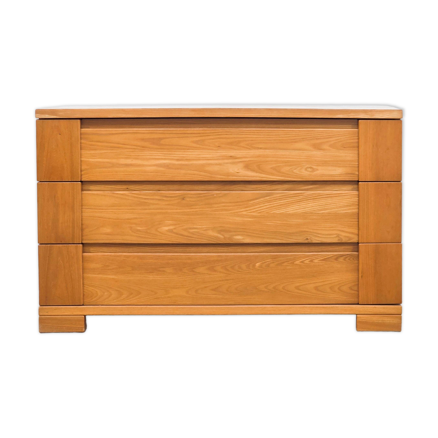 Elm commode Maison Regain from the 1980s.