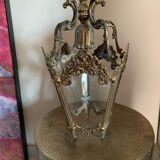 Bronze lantern chandelier