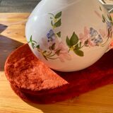 Flowery ceramic lamp