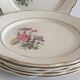 Assiettes plates Digoin & Sarreguemines