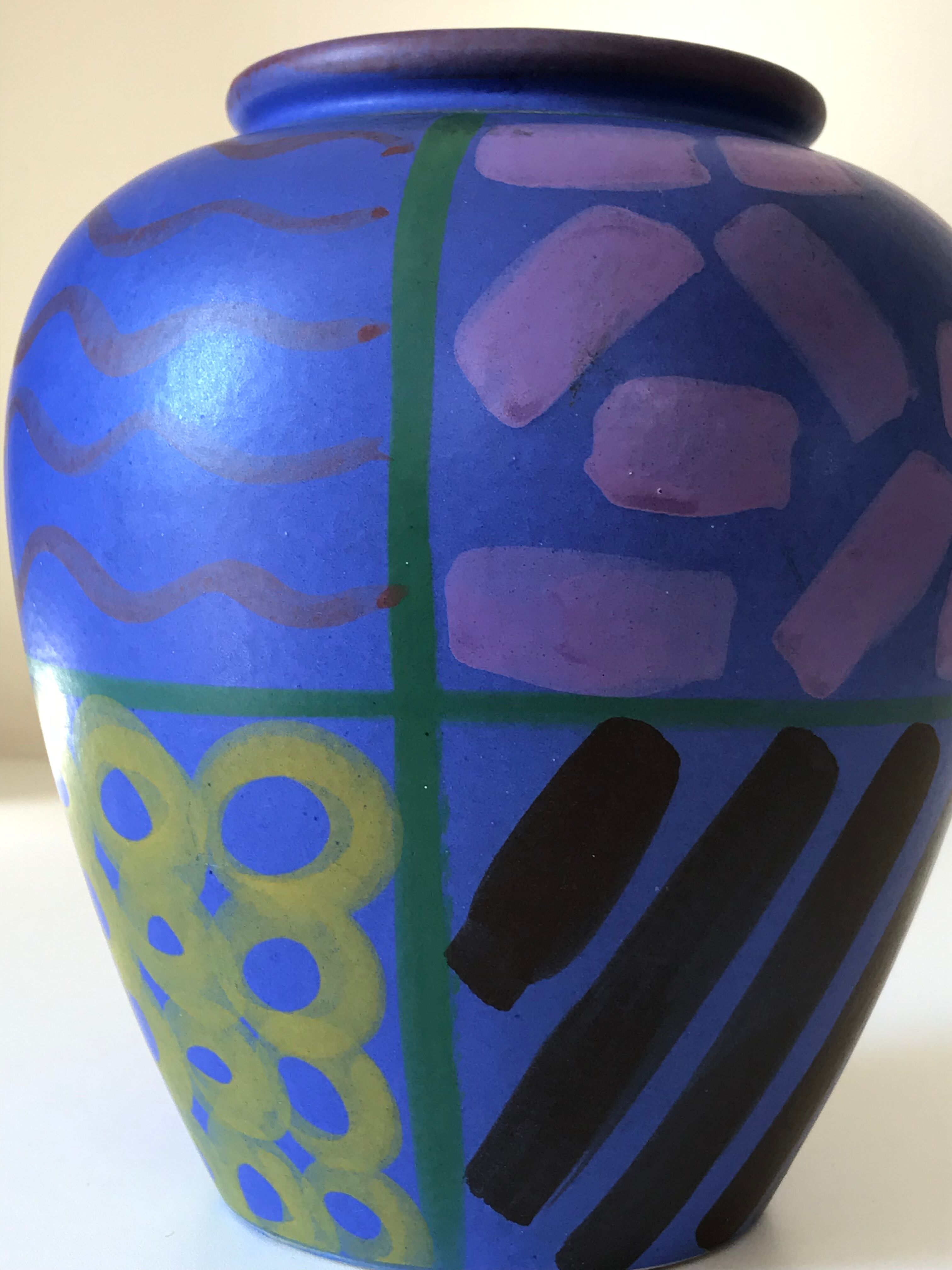 Ceramic vase west Germany Years 80