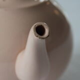 Pink teapot Digoin & Sarreguemines