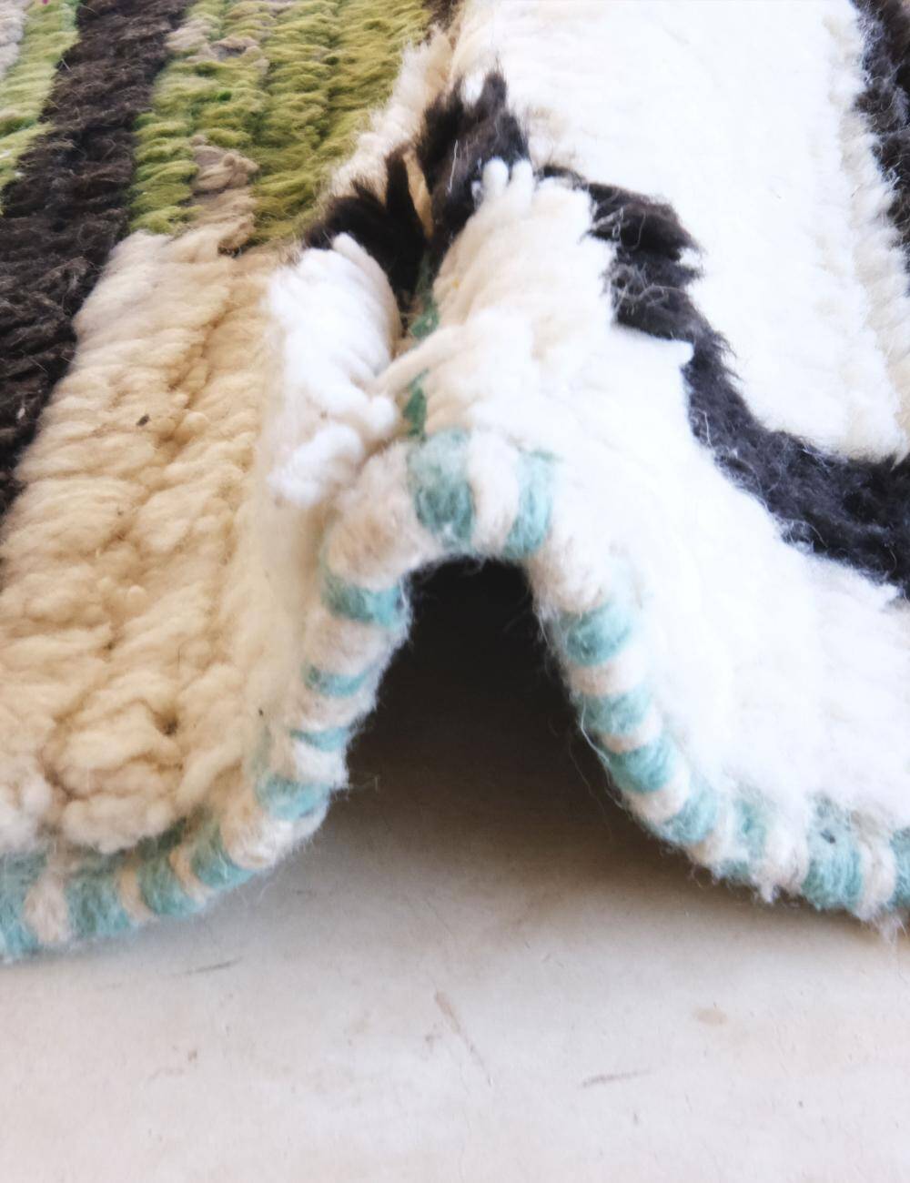 Modern Corridor Rug - 12.1 x 4.2 ft