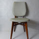 Vintage office chair with compass legs
