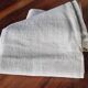 Antique French linen sheet – 19th century hand-woven hemp fabric (250×200 cm)