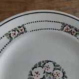 Footed plate from Longwy