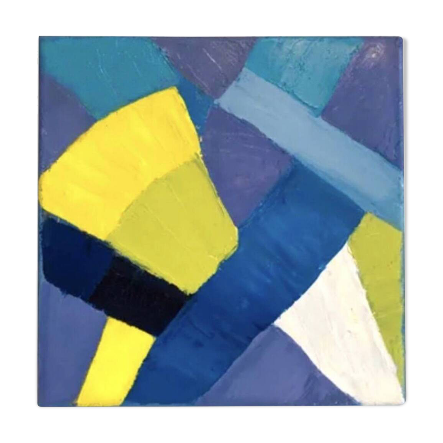 Oil painting with knife