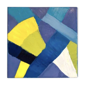 Tableau huile au couteau