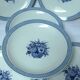 Assiettes creuses Sarreguemines Vieux-Delft