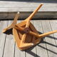 2 chaises 1950 hêtre clair