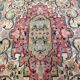 Persian wool and silk rug