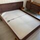 Lit Vintage Teck et velours