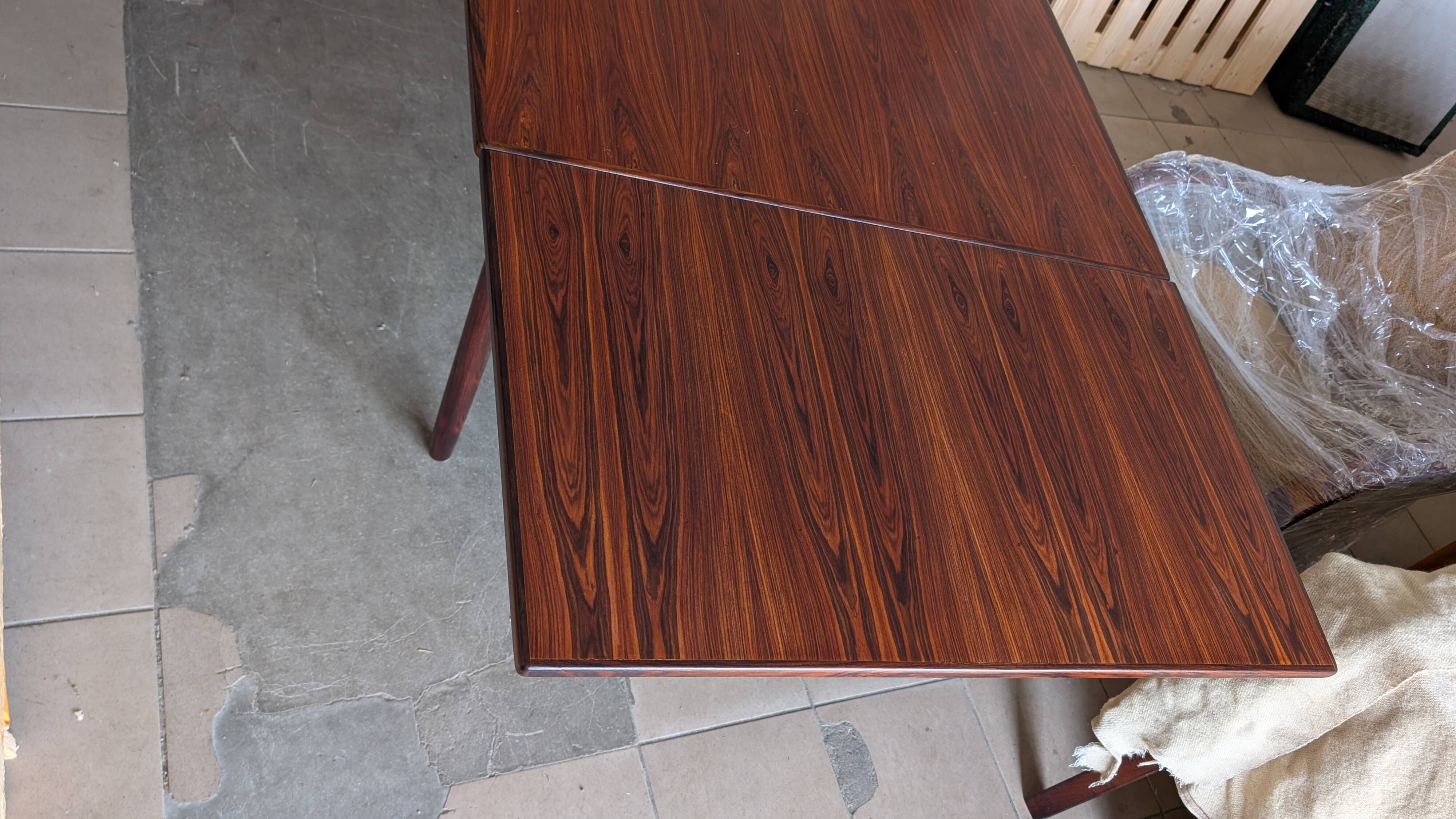 Rosewood table, Denmark, 1960s