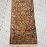 Handmade Persian kilim carpet 100% wool 69x137cm