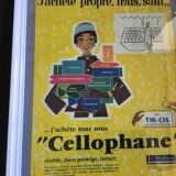 Vintage advertising frame