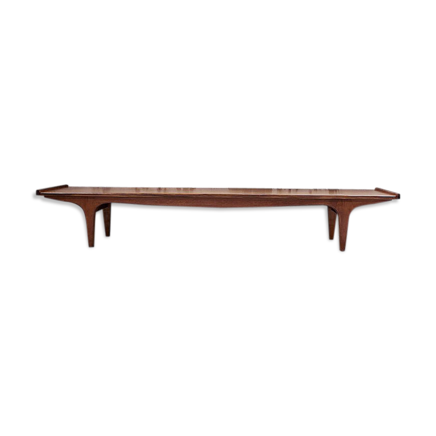 Scandinavian teak bench