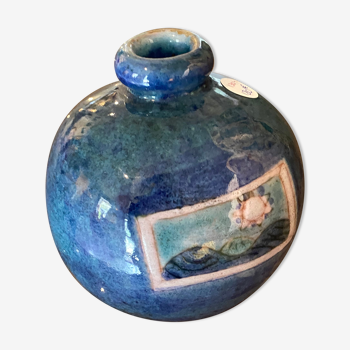 Vase boule céramique Frères Cloutier