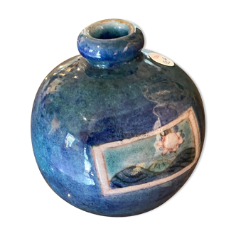 Vase boule céramique Frères Cloutier