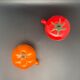 Sotable cup duo with tomato and pumpkin lid