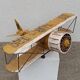 Avion miniature en métal