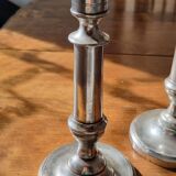 Pair of gilded bronze candlesticks