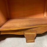 Art Deco sideboard buffet, walnut veneer, 30/40 mm thick