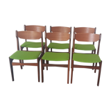 A set of 6 dining room chairs