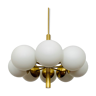 Brass Sputnik chandelier by Kaiser Leuchten