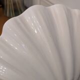 Vintage ceramic shell lamp