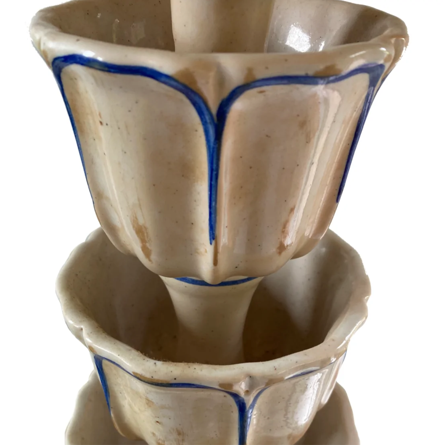 Earthenware lamp art deco circa 1910/20