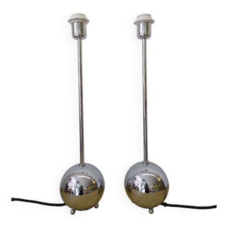 Pair of modernist lamp bases - 1980