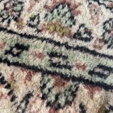 Vintage turkish rug cushion cover, 30 x 50 cm